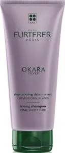 René Furterer Shampoo tonificante per capelli grigi e bianchi Okara Silver (Toning Shampoo) 200 ml
