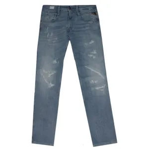 Replay Men's Anbass Jeans  Blue - BLUE 34 30
