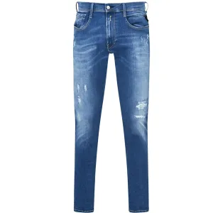 Replay Mens Hyperflex Jeans Blue - W30 L30 BLUE
