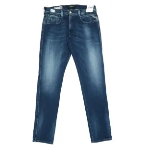 Replay Men's Hyperflex White Shades Jeans Blue - 30 32 Blue