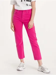 Pink Women Straight Fit Jeans Replay Maijke - Women