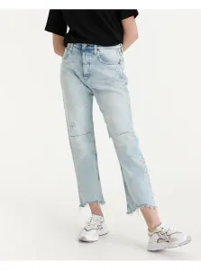 Blue Womens Straight Fit Jeans Replay Maijke - Women