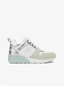 Women's Sneakers in White-Silver Replay - Womens #931800