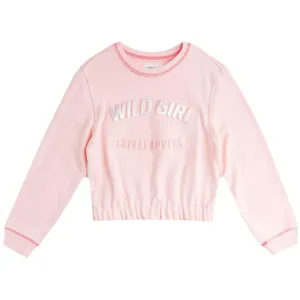 Replay Girls Wild Girl Logo Sweater Pink - 10Y PINK