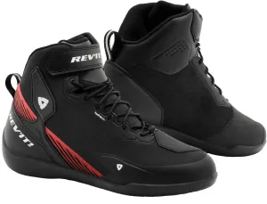 Rev'it! Shoes G-Force 2 H2O Black/Neon Red 39 Stivali da moto