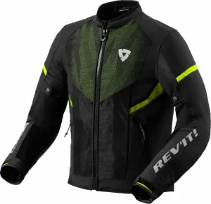 Rev'it! Hyperspeed 2 GT Air Black/Neon Yellow 2XL Giacca in tessuto