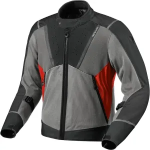 Rev'it! Jacket Airwave 4 Anthracite/Red 3XL Giacca in tessuto
