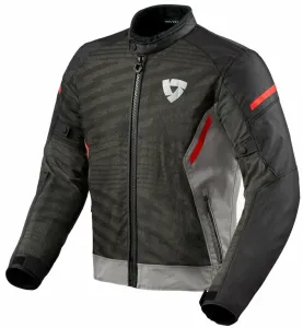 Rev'it! Jacket Torque 2 H2O Grey/Red 2XL Giacca in tessuto