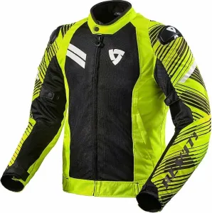 Rev'it! Jacket Apex Air H2O Neon Yellow/Black L Giacca in tessuto