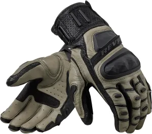 Rev'it! Gloves Cayenne 2 Black/Sand L Guanti da moto