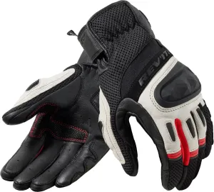 Rev'it! Gloves Dirt 4 Black/Red 2XL Guanti da moto