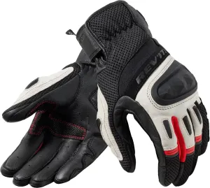 Rev'it! Gloves Dirt 4 Black/Red L Guanti da moto
