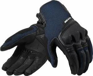 Rev'it! Gloves Duty Black/Blue L Guanti da moto