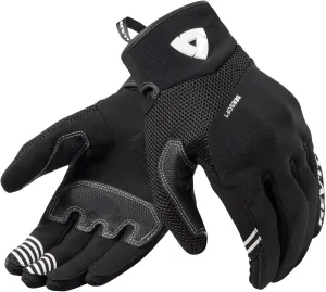 Rev'it! Gloves Endo Black/White 3XL Guanti da moto