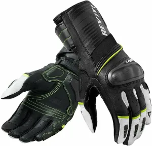 Rev'it! Gloves RSR 4 Black/Neon Yellow 2XL Guanti da moto