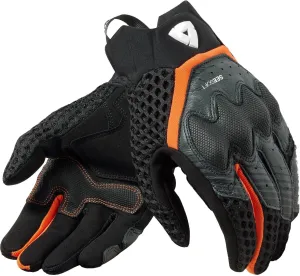 Rev'it! Gloves Veloz Black/Orange 3XL Guanti da moto