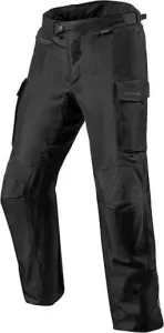 Rev'it! Outback 3 Black L Regular Pantaloni in tessuto