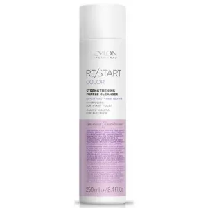 Revlon Professional Shampoo viola rinforzante per capelli biondi Restart Color (Strengthening Purple Cleanser) 250 ml