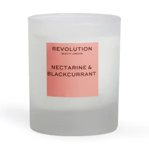 Revolution Candela profumata Nectarine & Blackcurrant (Scented Candle) 170 g