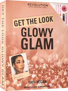 Revolution Set regalo di cosmesi decorativa Get The Look: Glowy Glam