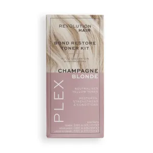 Revolution Haircare Colore per capelli Plex (Bond Restore Toner Kit) 90 ml Champagne