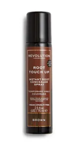 Revolution Haircare Spray per ricrescite e per capelli grigi Root Touch Up (Instant Root Concealer Spray) 75 ml Brown