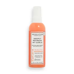 Revolution Haircare Spray rinnovante per rinfrescare i capelli ricci e ondulati Deeply Refresh My Curls (Revitaliser Spray) 150 ml