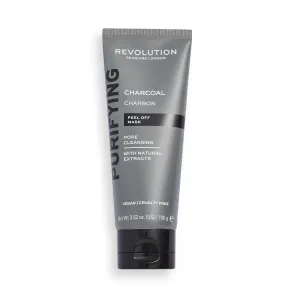 Revolution Skincare Maschera detergente peeling Pore Cleansing Charcoal Peel Off 100 g