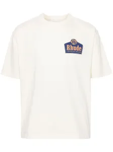 RHUDE - T-shirt In Cotone #3088742