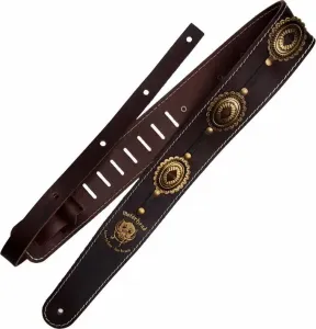 Richter Motörhead Concho Strap Tracolla Pelle Brown/ Old Gold