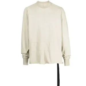 Rick Owens DRKSHDW Mens Crater Sweater Cream - ONE SIZE
