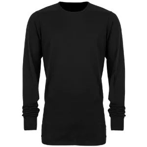 Rick Owens DRKSHDW Mens Level Long Sleeve T-shirt Black - M BLACK