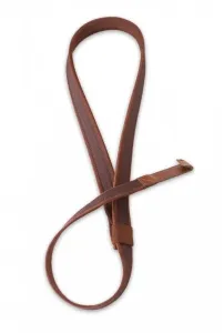 RightOnStraps Classical-Hook Tracolla Pelle Brown