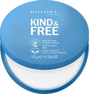 Rimmel London Kind & Free Healthy Look Pressed Powder 001 cipria con un effetto opaco 10 g