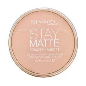 Rimmel London Stay Matte Long Lasting Pressed Powder 002 Pink Blossom cipria con un effetto opaco 14 g