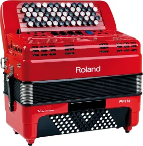 Roland FR-1x Rosso Fisarmonica a bottoni