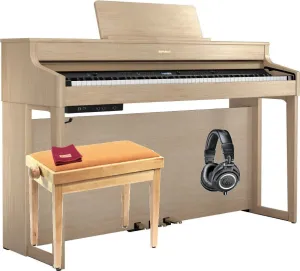 Roland HP 702 Light Oak SET Light Oak Piano Digitale