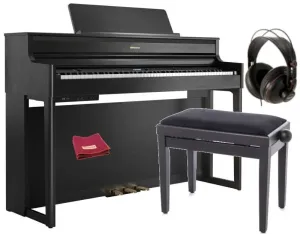 Roland HP 704 Charcoal Black SET Charcoal Black Piano Digitale