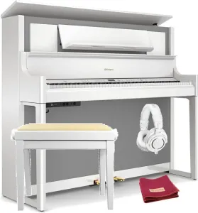 Roland LX708 PW SET Polished White Piano Digitale