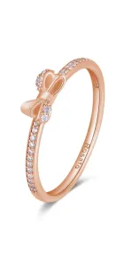 Rosato Bellissimo anello in bronzo con fiocco Allegra RZA026 52 mm