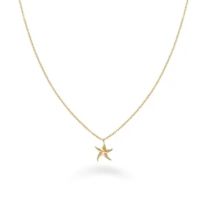 Rosefield Bracciale placcata oro con stella marina Essentials JNSNG-J830