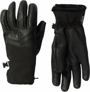 Rossignol Elite Womens Leather IMPR Gloves Black M Guanti da sci
