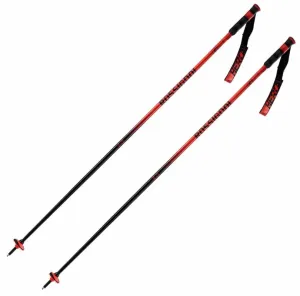 Rossignol Hero SL Ski Poles Black/Red 115 cm Bastoncini da sci