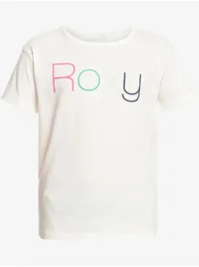 White Girls T-Shirt Roxy Day And Night - Girls #225013