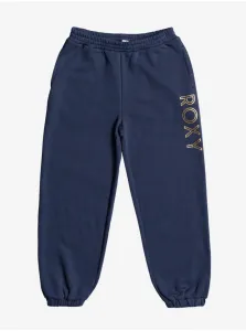 Dark Blue Girls' Sweatpants with Print Roxy A Sky Full Of Stars - unisex #1011089