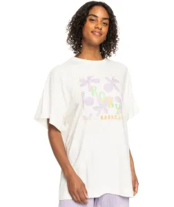 Roxy T-shirt da donna SWEET FLOWERS Oversize Fit ERJZT05469-WBK0 M