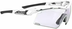 Rudy Project Tralyx+ White Gloss/ImpactX Photochromic 2 Laser Purple Occhiali da ciclismo