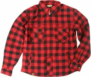 Rusty Pistons RPSWM46 Rixby Men Red/Black XL Camicia in kevlar