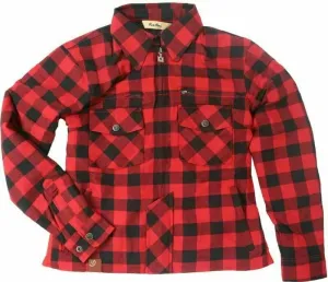 Rusty Pistons RPSWW42 Rixby Women Red/Black M Camicia in kevlar