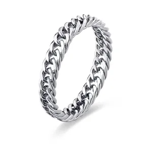 S`Agapõ Imperdibile anello in acciaio For Love SFV44 50 mm